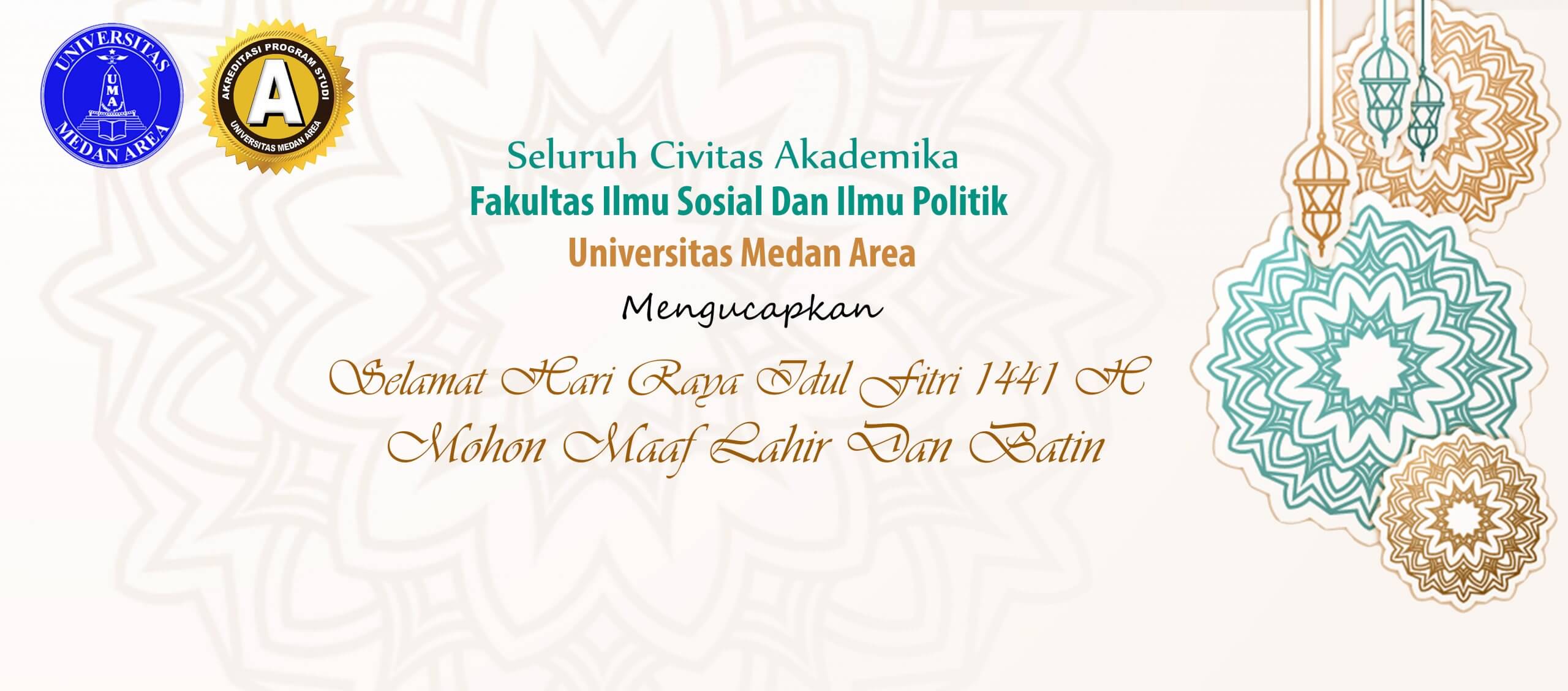 Ucapan Selamat Lebaran idul Fitri 1441 H