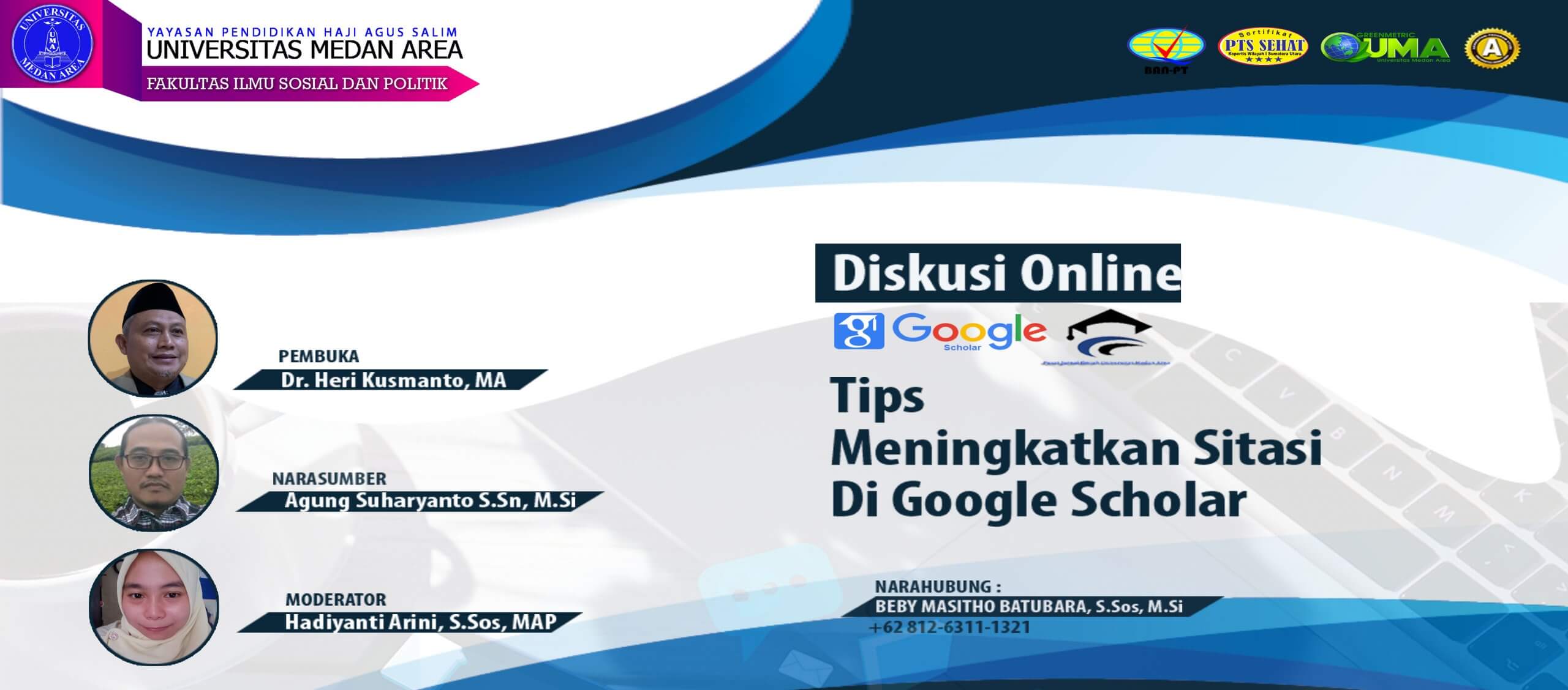 Tips Meningkatkan Google Scholar · Fakultas Isipol Terbaik Di Sumut